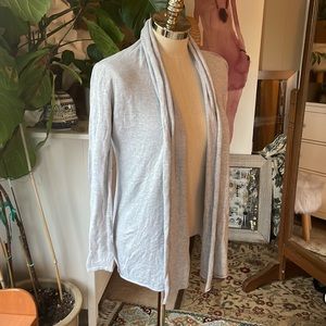 Old Navy Jersey Lounge light gray cardigan